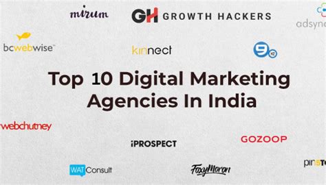 Top 10 Digital Marketing Agencies In India A Comprehensive Guide For