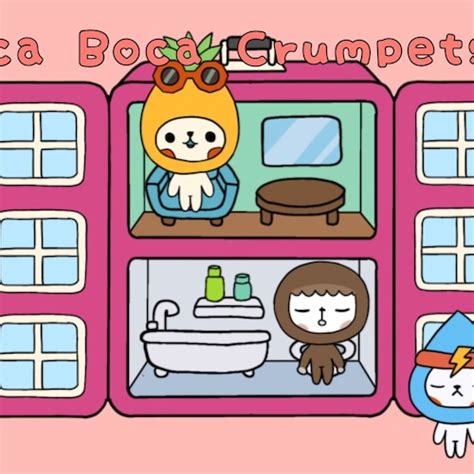 Toca Boca House Toca Boca Papercraft Quiet Book Pages Etsy Hong