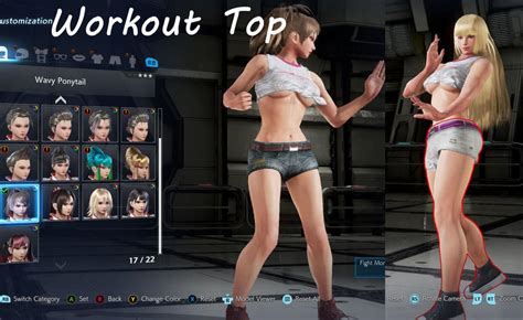 Tekken 7 Mod Workout Top By Niku4186 On Deviantart