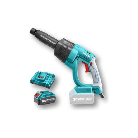 Hidrolavadora Inalámbrica 20V Batería 4 0Ah cargador Total Tools