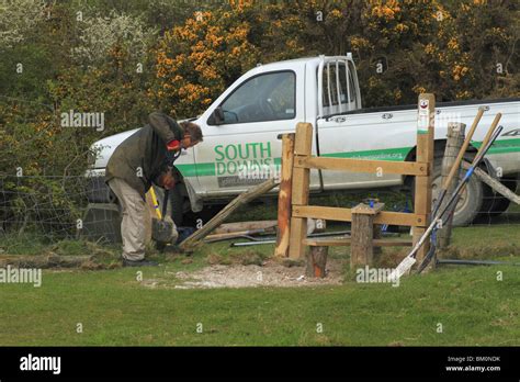 Maintaining The National Park Hi Res Stock Photography And Images Alamy