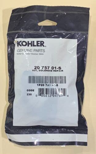 Oem Genuine Parts Kohler S Solenoid Repair Kit S Ebay