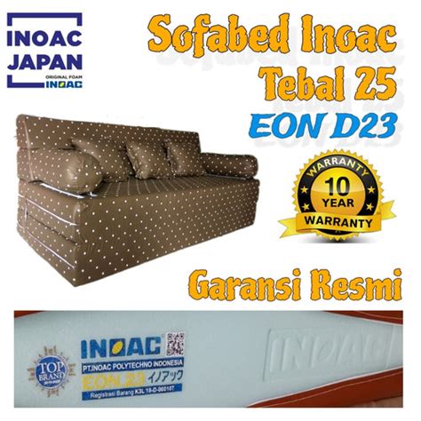 Jual Sofabed Inoac Tebal Busa Eon Density Garansi Resmi