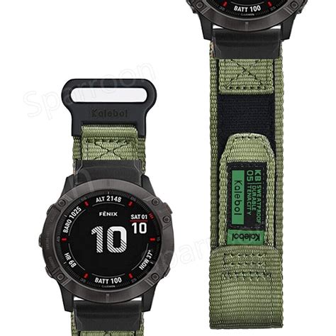 Quickfit Nylon Watch Band Strap For Garmin Fenix X X Epix