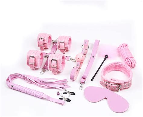 Amazon Kutocesy Pcs Bondage Restraints Sex Kit Bdsm Bondage Bed