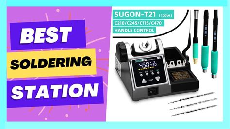 Sugon T Rework Soldering Station Youtube