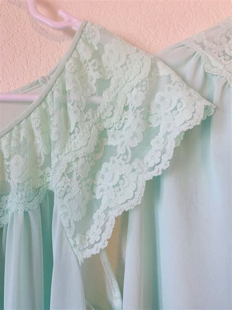 Vintage S GILEAD Nylon Lingerie Set Gem