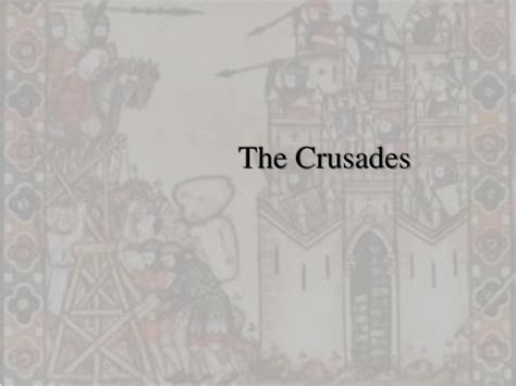 Ppt The Crusades Powerpoint Presentation Free Download Id 1705751