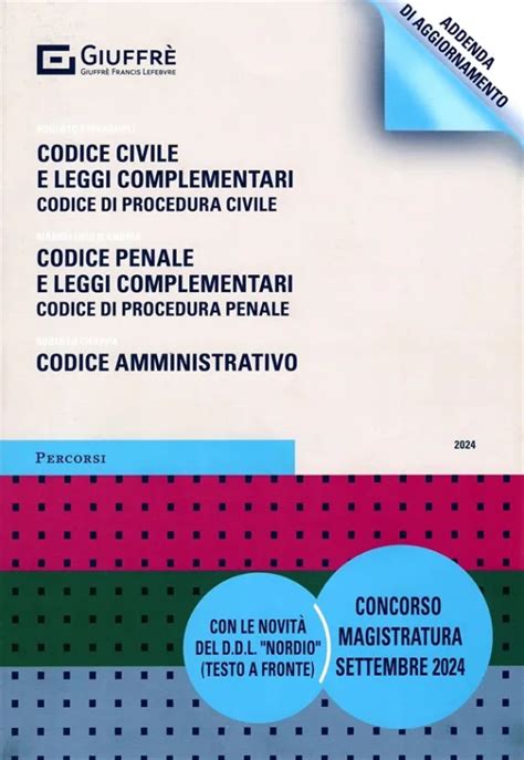 Codici Magistratura Settembre Giuffr Libreria Giuridica Online