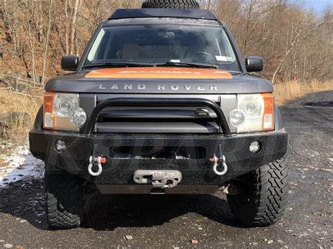 Land Rover Lr3 Front Winch Bumper Steel Hd Ebay