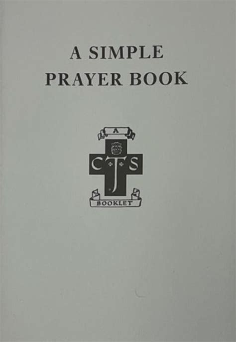 A Simple Prayer Book | Latin Mass Society