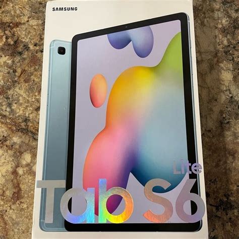 Samsung Galaxy Tab S6 Lite Wi Fi 64gb 10 4 In Tablet Angora Blue Artofit