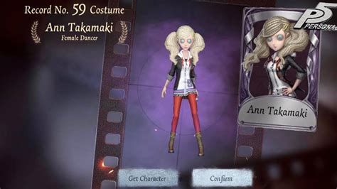 Limited Persona 5 Crossover Skin Ann Takamaki” For Dancer Gameplay