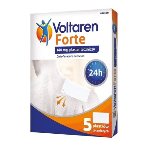 VOLTAREN FORTE 140 mg 5 plastrów leczniczych