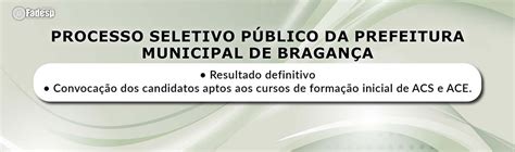 Resultado definitivo do PSP de Bragança FADESP