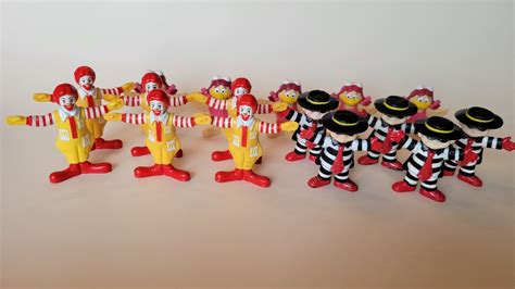 Vintage 1995 Mcdonalds Figurines Ronald Hamburglar Birdie Lot 3 Ebay