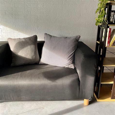 Ikea Carb P2 Klippan Sofa with free 2pcs throw pillow, Furniture & Home ...