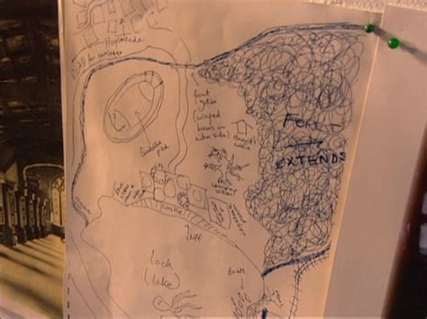 Jk Rowlings Map Of The Hogwarts Grounds Clearer Reproduction In