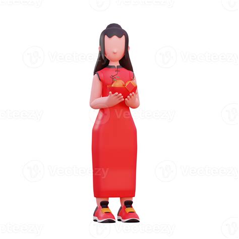 3d Character Illustration Chinese New Year 9269321 Png