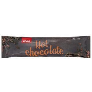 Coles Hot Chocolate Drink Packs Ifmal Preorder