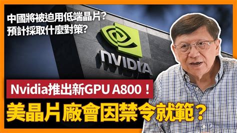 美晶片廠會因禁令就範？nvidia推出新gpu A800性能表現如何？壁仞和阿里巴巴又如何避開制裁？未來中國只用低一檔次晶片？預計採取什麼對策