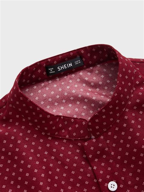 Manfinity Homme Men All Over Print Shirt Shein Usa