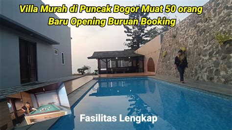 Villa Murah Di Puncak Bogor Muat Orang Baru Opening Buruan Booking