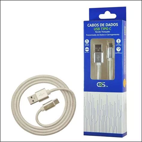 Cabo Turbo Usb M Tipo C Dados E Carregamento Type C Mercadolivre