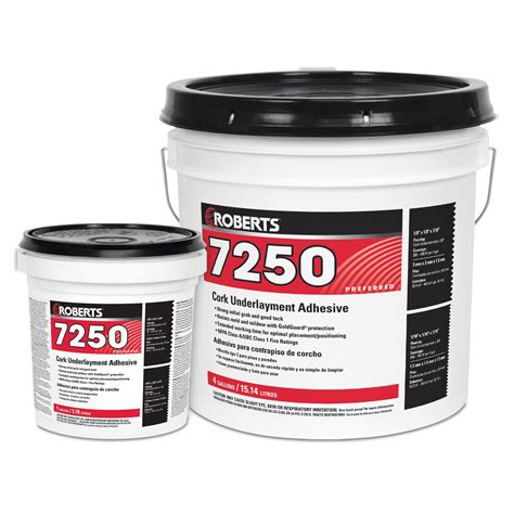 7250 Cork Underlayment Adhesive Roberts Consolidated