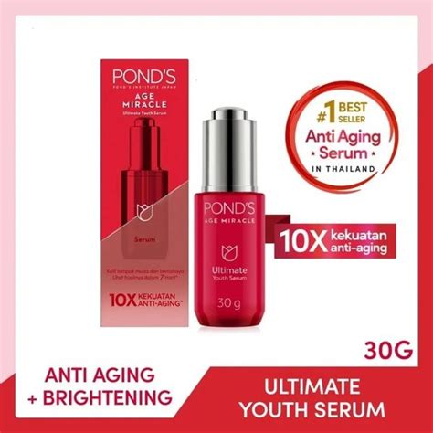 Jual Ponds Age Miracle Ultimate Youth Serum Ml Shopee Indonesia