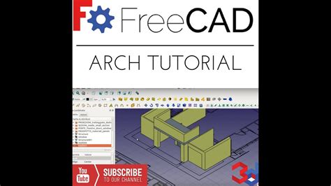 Freecad Arch Tutorial Youtube