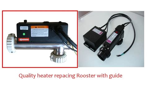 Quality L Shape Hot Tub Heater 3KW For Chinese Spa Tub Repalcing