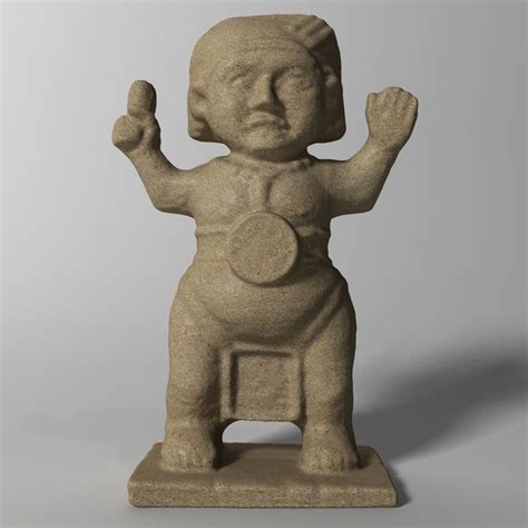 Maya Statuette 3D | CGTrader