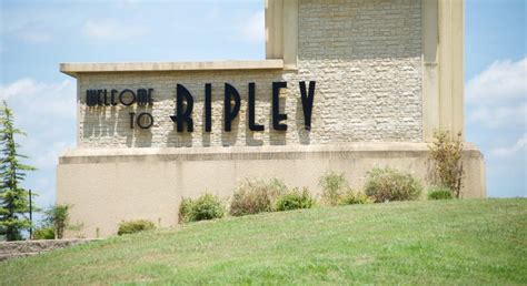 Welcome to Ripley, TN editorial stock photo. Image of associates ...