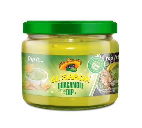 Guacamole Dip 300g_423 - El Sabor - Nacho Chips , Dips , Wraps