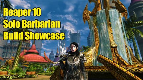 DDO Reaper 10 Solo Barbarian Build Showcase YouTube