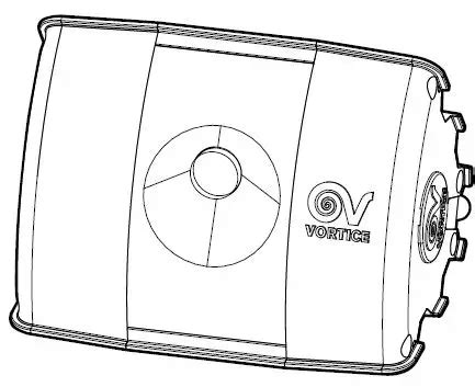 VORTICE PIR System Presence Sensor For Germicidal UVLOGIKA Lamp