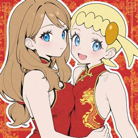 Serena Bonnie In Bikini Style For EASTERN Version Poke066 Illust