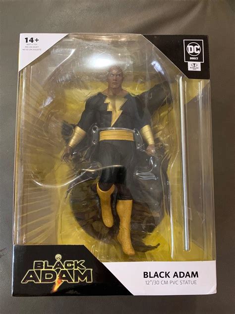 Black Adam 12 Inch Figure Statue Dc Direct Mcfarlane Toys Hobbies