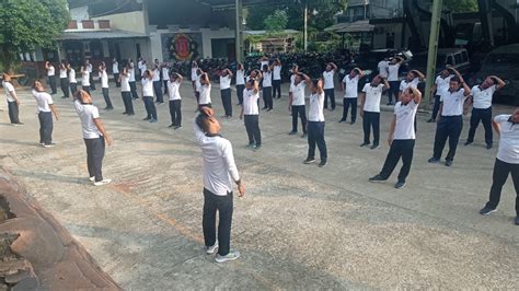 JUMAT SEHAT PRAJURIT YONZENI 1 MAR LAKSANAKAN JALAN OLAHRAGA BERSAMA