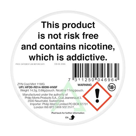 Buy ZYN Cool Mint - 11mg