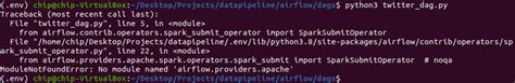 Falha Ao Importar Dag Engenharia De Dados Conhecendo Apache Airflow