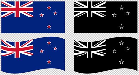 New Zealand Flag SVG Vector Clip Art Cutting Files for | Etsy