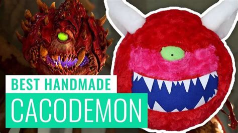 Cacodemon (Doom) Plush | Plush toy, Plush, Handmade plush