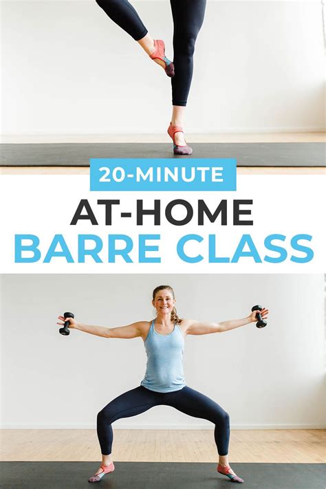 20 Minute Barre Class At Home Workout Video Nourish Move Love Barre