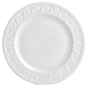 Bernardaud Louvre Dessert Plate White Editorialist