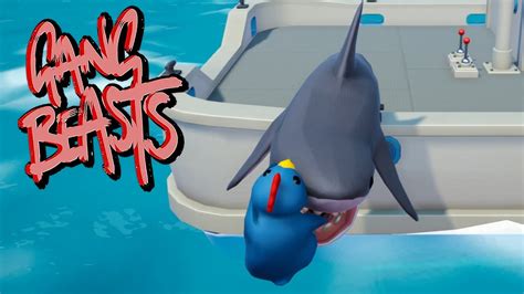 Shark Stealing Me GANG BEASTS Melee Xbox Series X Gameplay YouTube