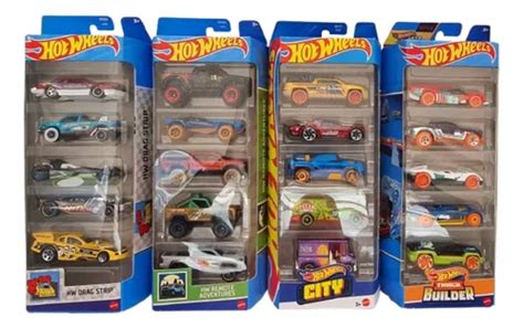 Hot Wheels Carritos Surtidos Colección A Escoger 20 Pack