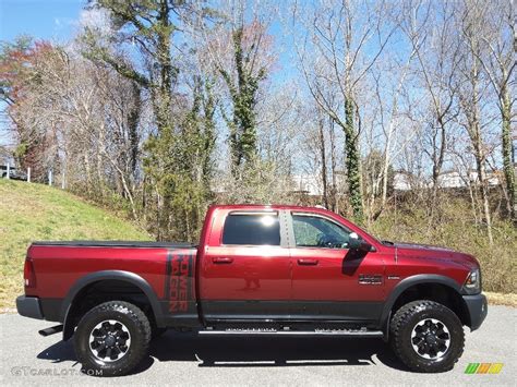 Delmonico Red Pearl 2018 Ram 2500 Power Wagon Crew Cab 4x4 Exterior Photo 143933854