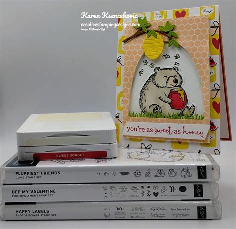 Stampin Up Fluffiest Friends Creative Stamping Designs Paper